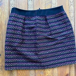 🌟 Stylish Chevron Pattern Mini Skirt by Comptoir des Cotonniers, size L